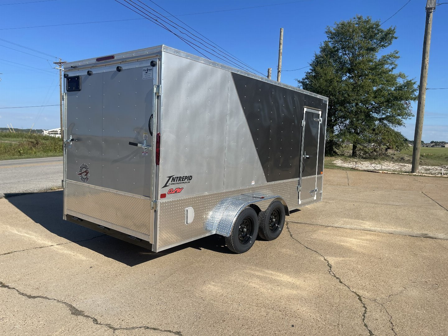 New 2025 Homesteader Trailer 7x16x7 (7K) Enclosed Trailer