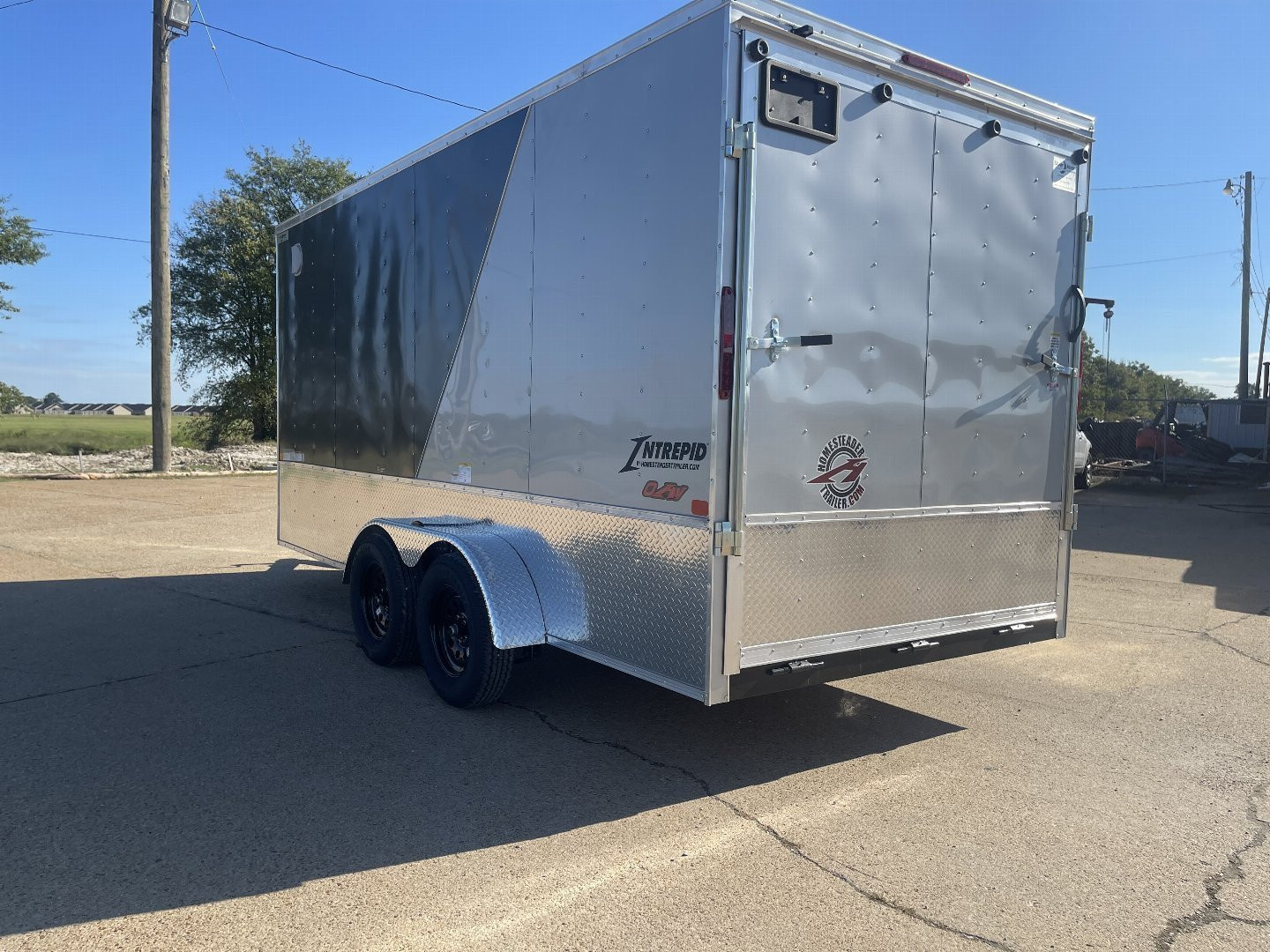 New 2025 Homesteader Trailer 7x16x7 (7K) Enclosed Trailer