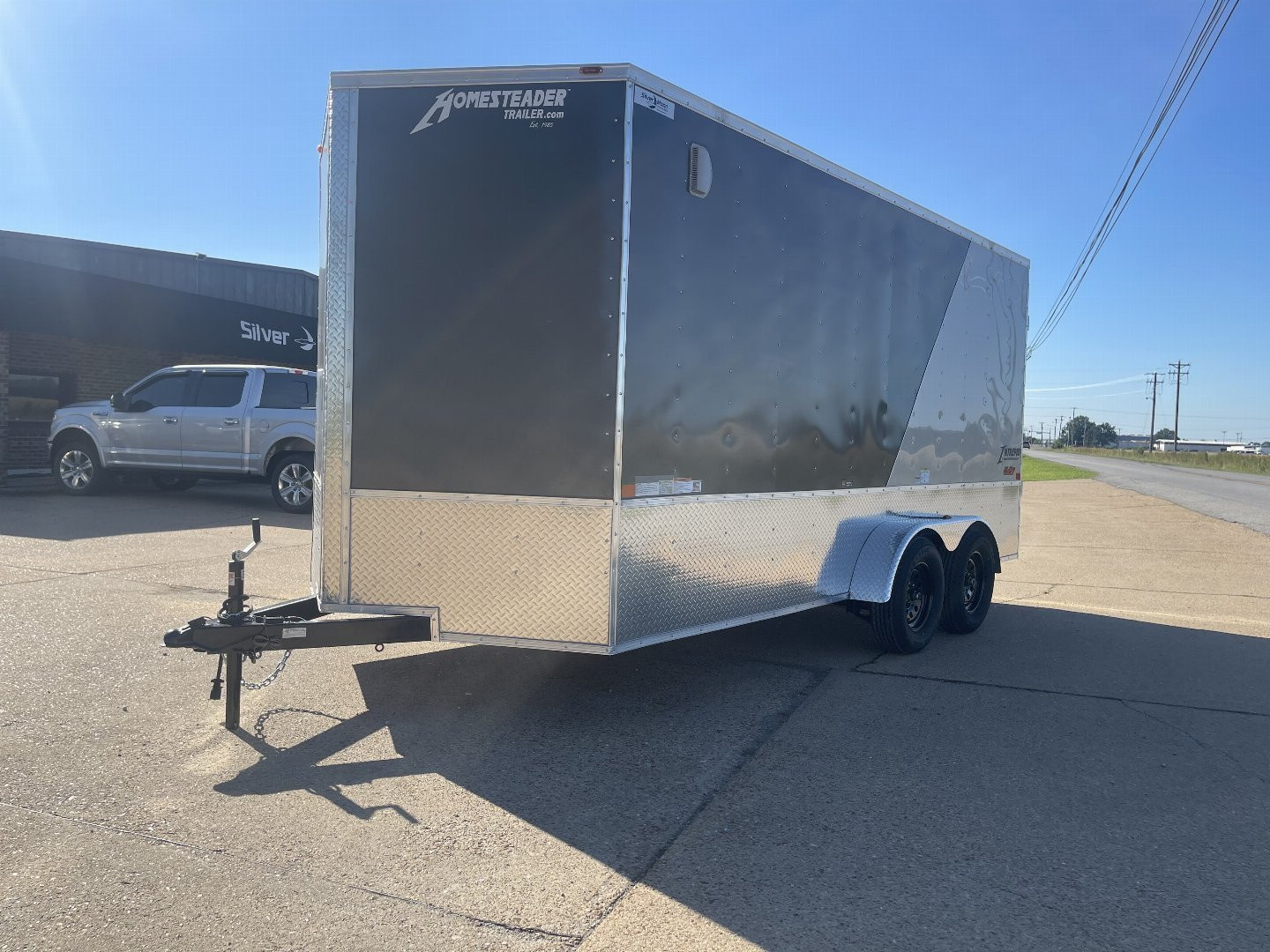 New 2025 Homesteader Trailer 7x16x7 (7K) Enclosed Trailer