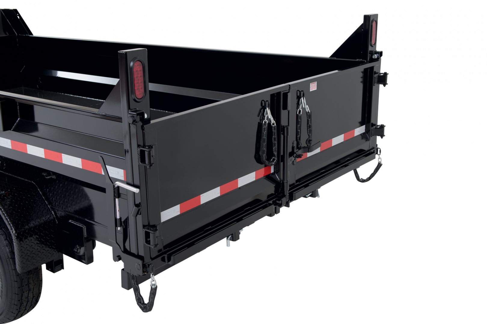 New 2025 Sure-Trac HD Low Profile Telescopic 82" x 14' (14K) Dump Trailer