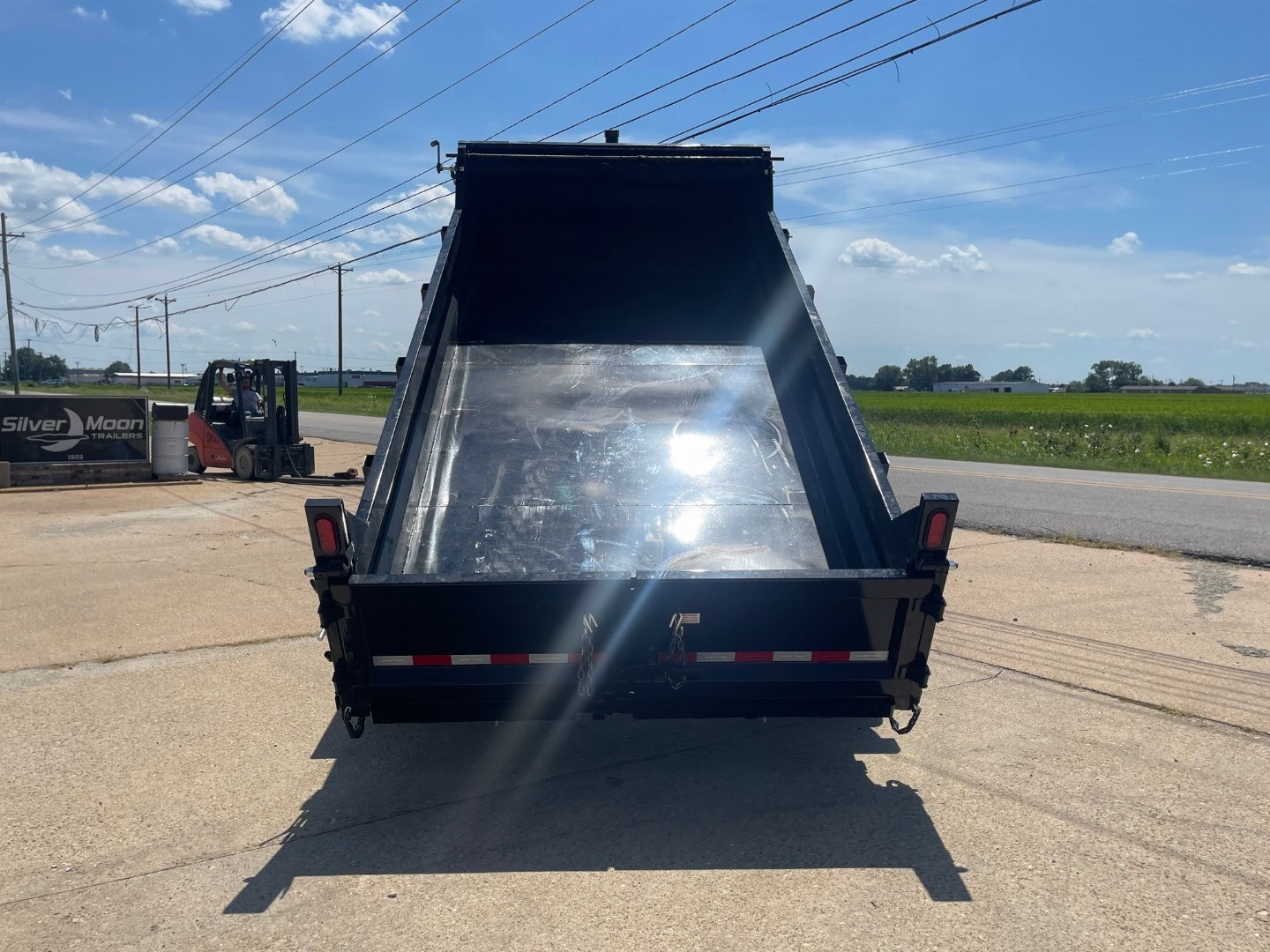 New 2025 Sure-Trac HD Low Profile Telescopic 82" x 14' (14K) Dump Trailer