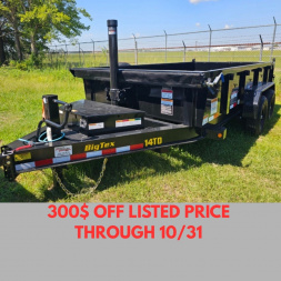 New 2026 Big Tex Trailers 14TD-14BK6SIR Dump Trailer
