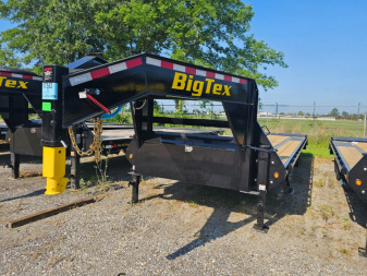 New 2026 Big Tex Trailers 14GN-25D5A-MRBK Flatbed Trailer