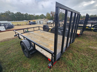 New 2025 Big Tex Trailers 35SA-10BK4RG Utility Trailer
