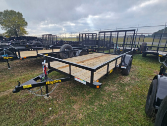 New 2025 Big Tex Trailers 35SA-12BK4RG Utility Trailer