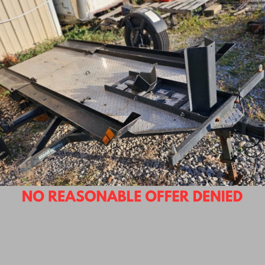 Used 1997 Kendon Standup Bike Transport Motorcycle Trailer