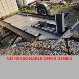 Used 1997 Kendon Standup Bike Transport Motorcycle Trailer