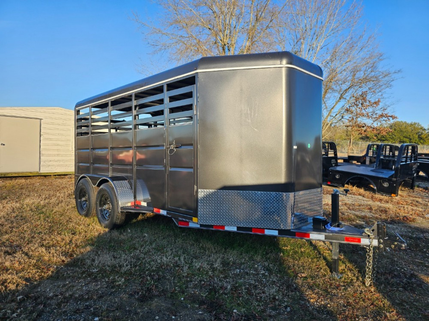 New 2024 Delco Trailers S816J62ETRG Stock / Stock Combo Trailer