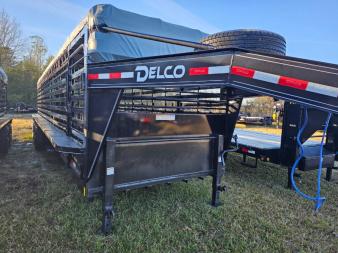 New 2024 Delco Trailers B832R73ETBK Stock / Stock Combo Trailer