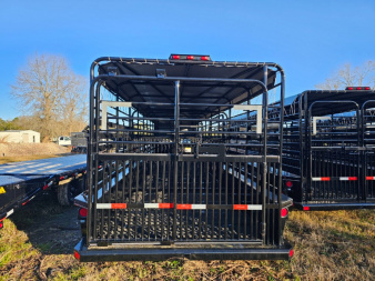 New 2024 Delco Trailers B832R73ETBK Stock / Stock Combo Trailer