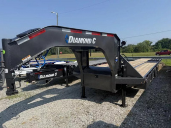 New 2025 Diamond C FMAX210 32' x 102  GOOSENECK  Trailer PACESETTER EDITION LOADED HYDRO JACKS & DOVE DISC BRAKES