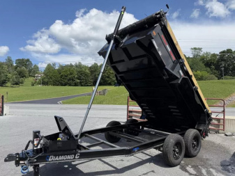 New 2025 Diamond C MDT 12' x 77   Dump Trailer pacesetter  loaded
