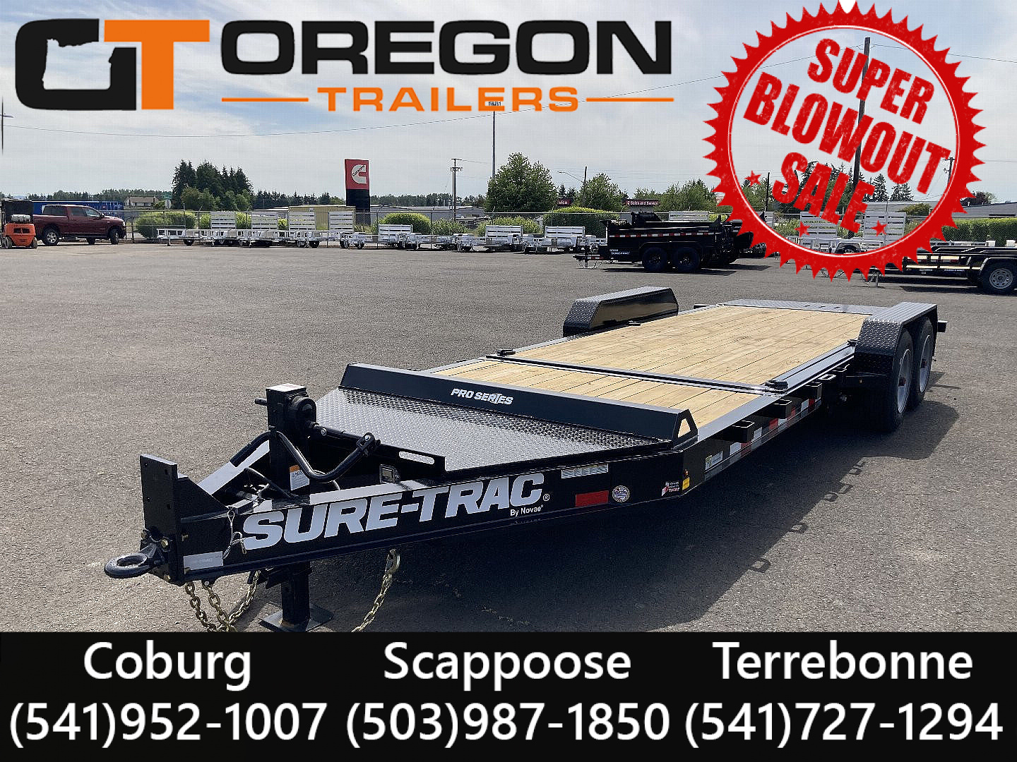New 2025 Sure-Trac 7x22 Pro Series HD Tilt 17.6K GVWR