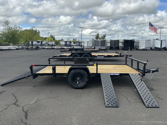 New 2025 Sure-Trac 7x12 Steel Utility ATV 3K GVWR