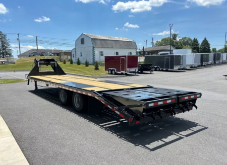 New 2025 SURE-TRAC 8.5x25+5 HD Low Profile 25.9K Gooseneck Deckover
