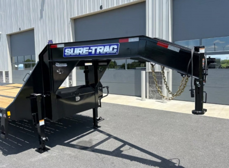 New 2025 SURE-TRAC 8.5x25+5 HD Low Profile 25.9K Gooseneck Deckover