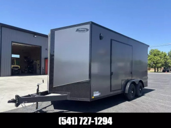 New 7.5x16 Tandem Axle 7K Enclosed Cargo Trailer