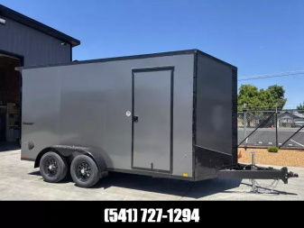 New 7x14 Tandem Axle 7K Enclosed Cargo Trailer