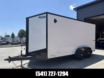 New 7x16 Tandem Axle 7K Enclosed Cargo Trailer