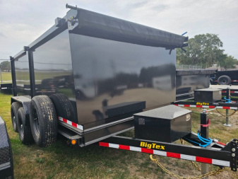 New 2025 Big Tex Trailers 14LX-14C4A-BK Dump Trailer