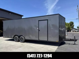 New 8.5x24 Tandem Axle 10K Enclosed Cargo Trailer