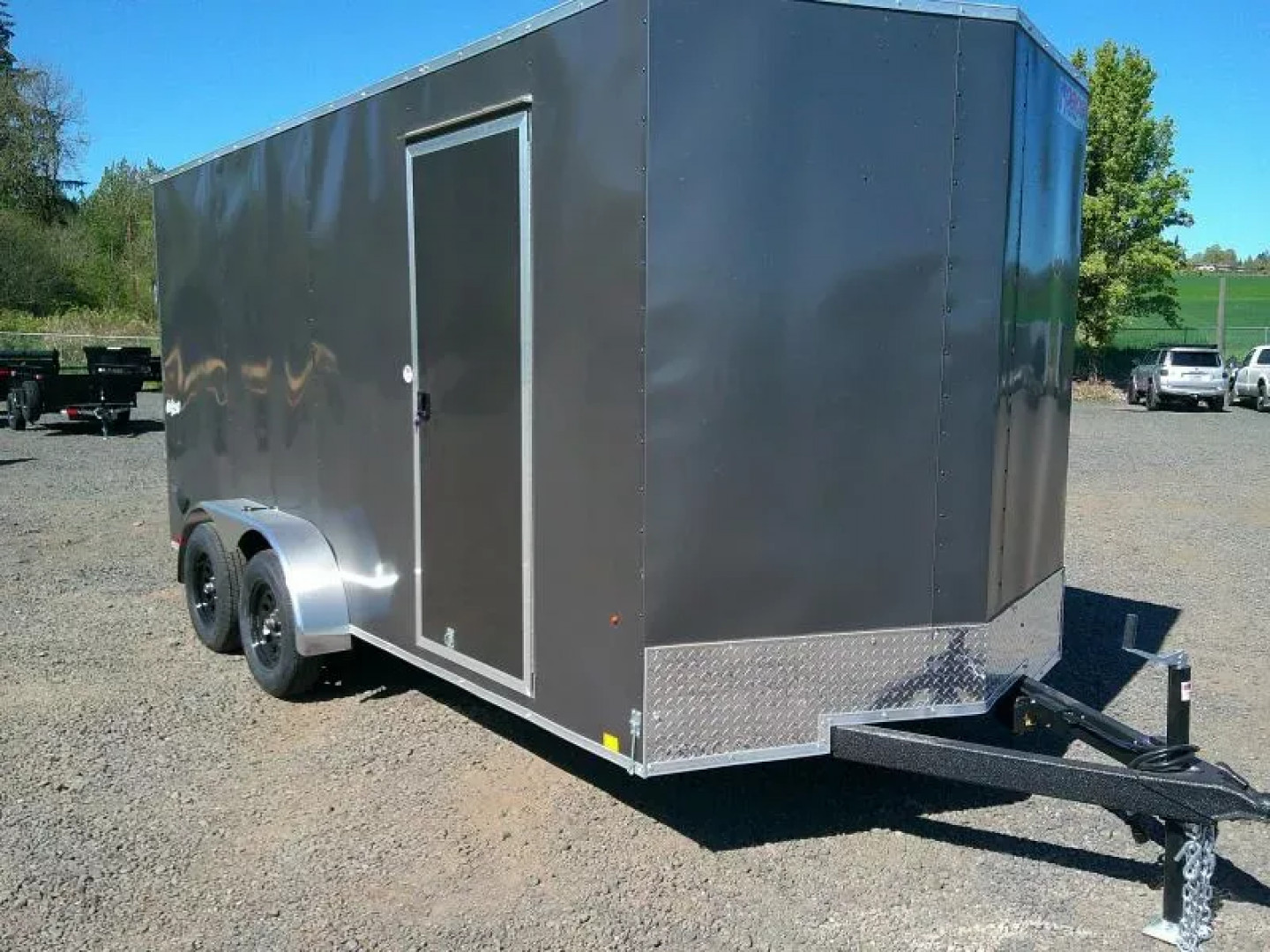 New 7x16 Tandem Axle 7K Enclosed Cargo Trailer