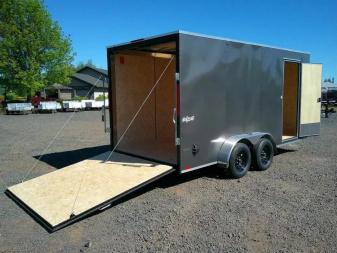 New 7x16 Tandem Axle 7K Enclosed Cargo Trailer