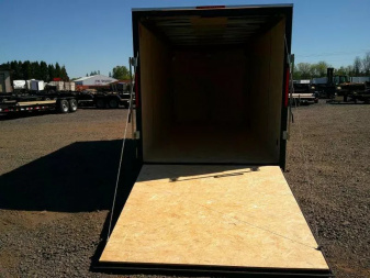 New 7x16 Tandem Axle 7K Enclosed Cargo Trailer