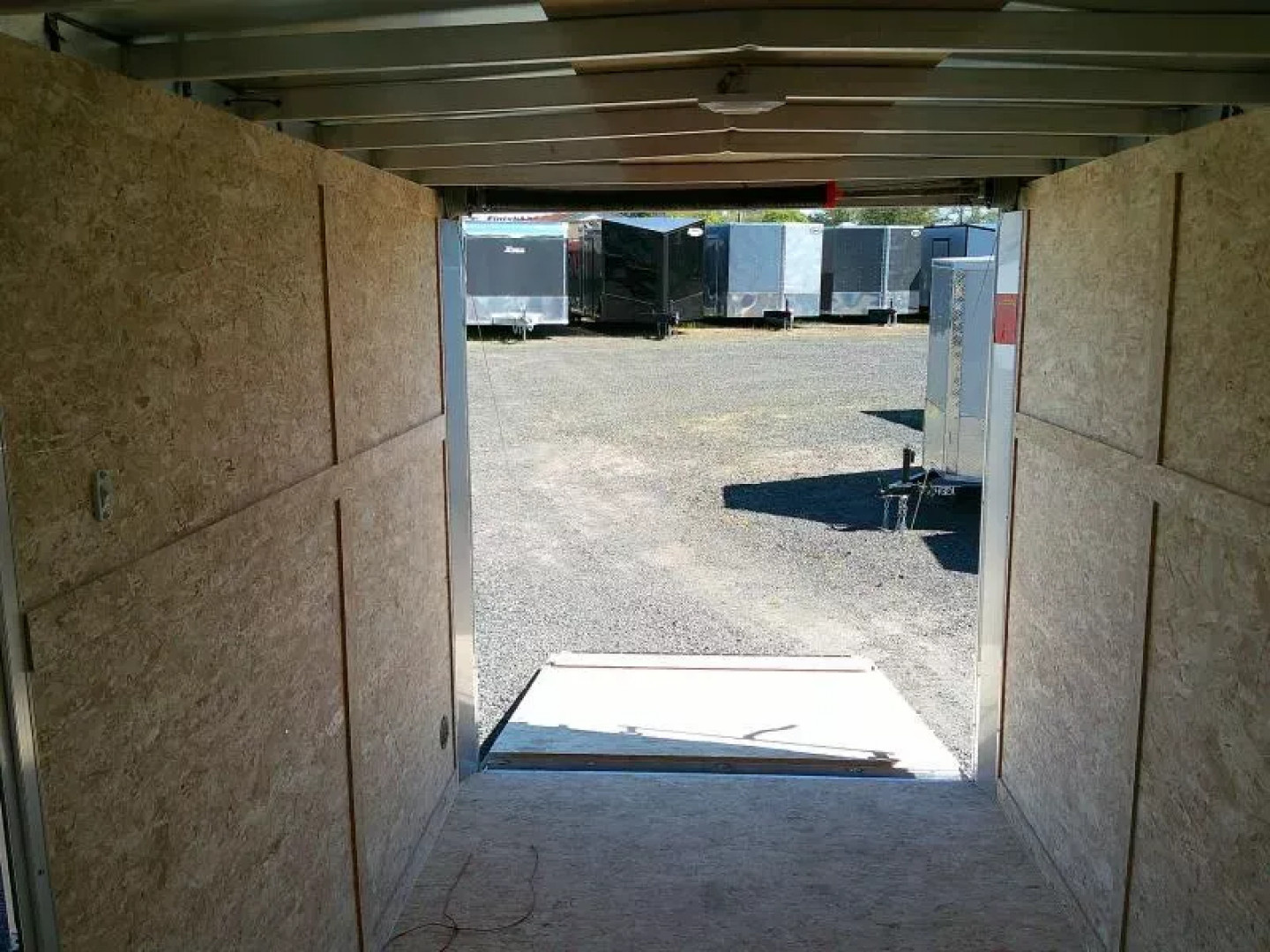 New 6X12 Single Axle 3K Enclosed Cargo Trailer