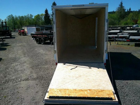 New 6X12 Single Axle 3K Enclosed Cargo Trailer