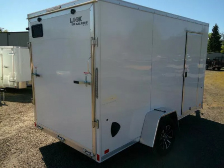 New 6X12 Single Axle 3K Enclosed Cargo Trailer