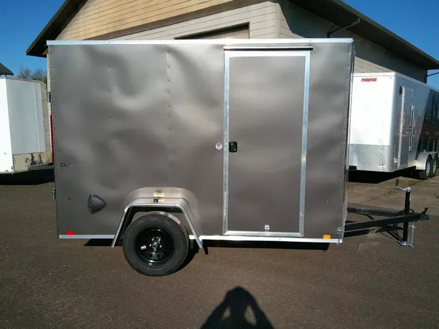 New 6x10 Single Axle 3K Enclosed Cargo Trailer