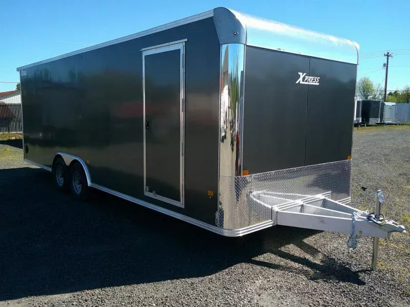 New 8.5x24 Tandem Axle 10K Enclosed ALL Aluminum Cargo Trailer