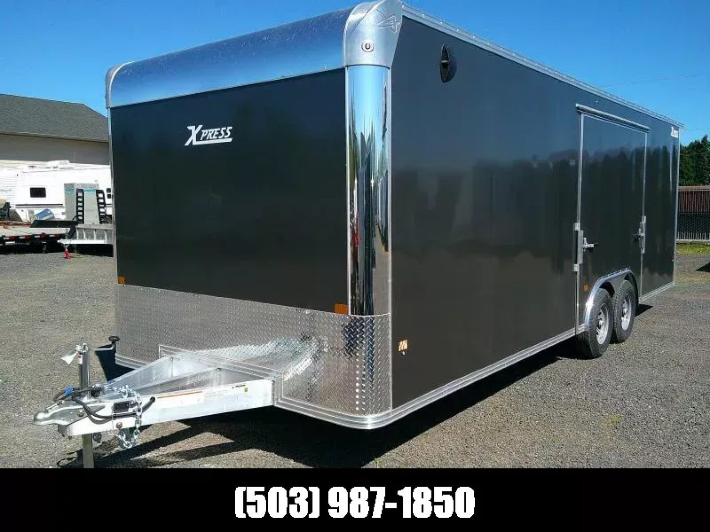 New 8.5x24 Tandem Axle 10K Enclosed ALL Aluminum Cargo Trailer