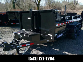 New 7x14 Tandem Axle 14K Telescopic Dump Trailer