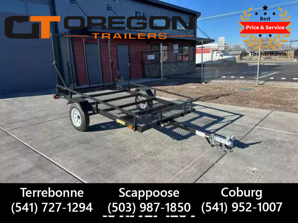 New RHM Trailers 5x8 Single Axle 2K Utility Trailer