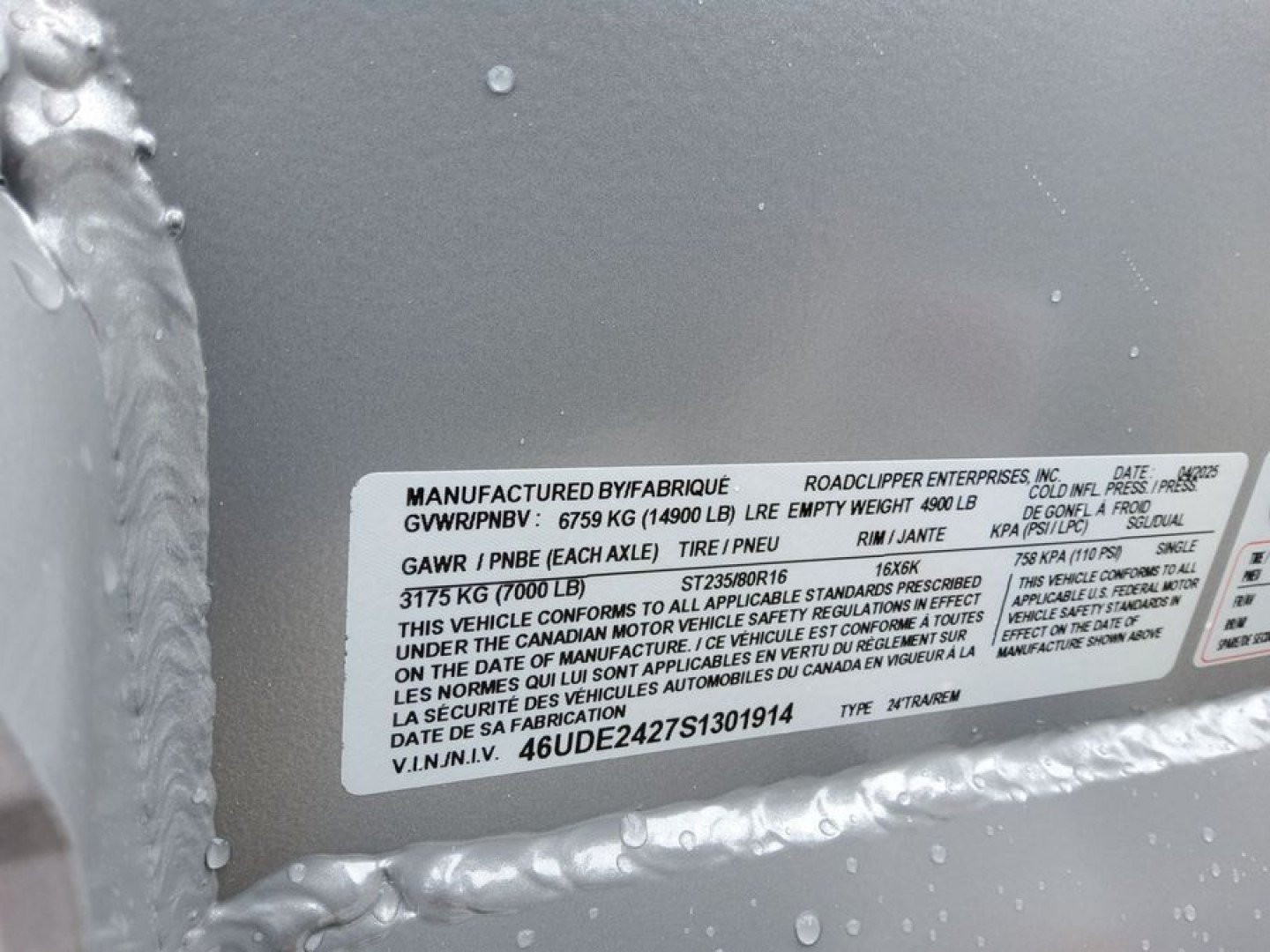 New (S1301914) 2025 Diamond C LPX