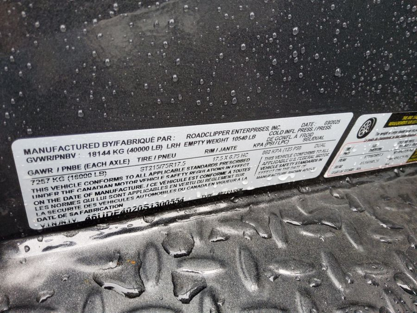 New (S1300554) 2025 Diamond C FMAX