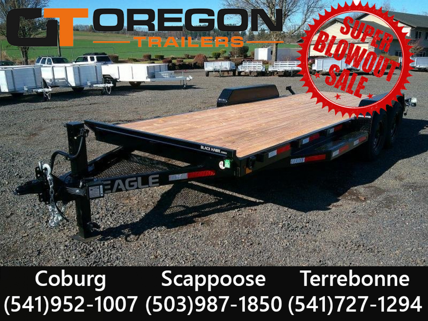 New 2025 EAGLE TRAILERS BHFB720TA5 Equipment Trailer