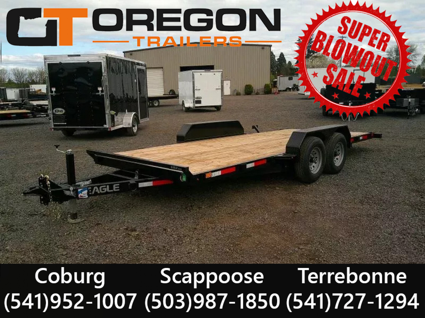 New 2025 EAGLE TRAILERS ETB718TA3 Car Hauler