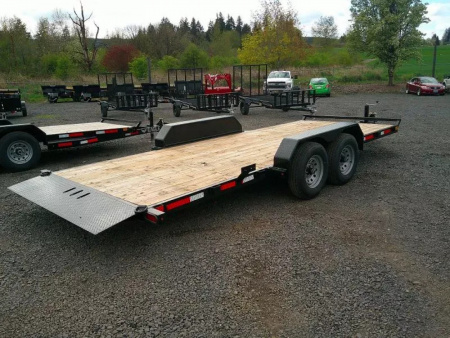 New 2025 EAGLE TRAILERS ETB718TA3 Car Hauler