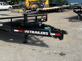 New 2026 PJ Trailers 102" x 22' (T8) 14K Deckover Tilt Trailer