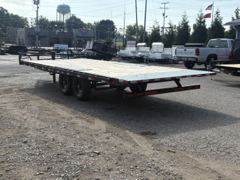 New 2026 PJ Trailers 102" x 22' (T8) 14K Deckover Tilt Trailer