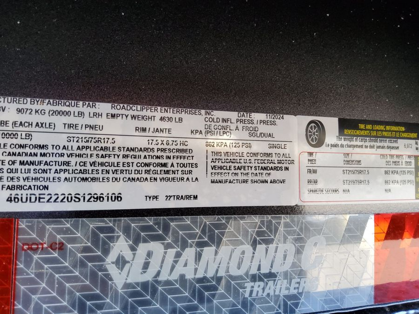 New (S1296106) 2025 Diamond C LPX