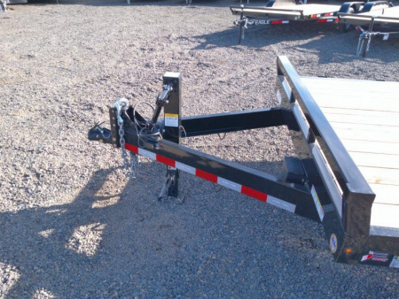 New 7 X 18+4 Tandem Axle 14K Tilt Equipment Trailer