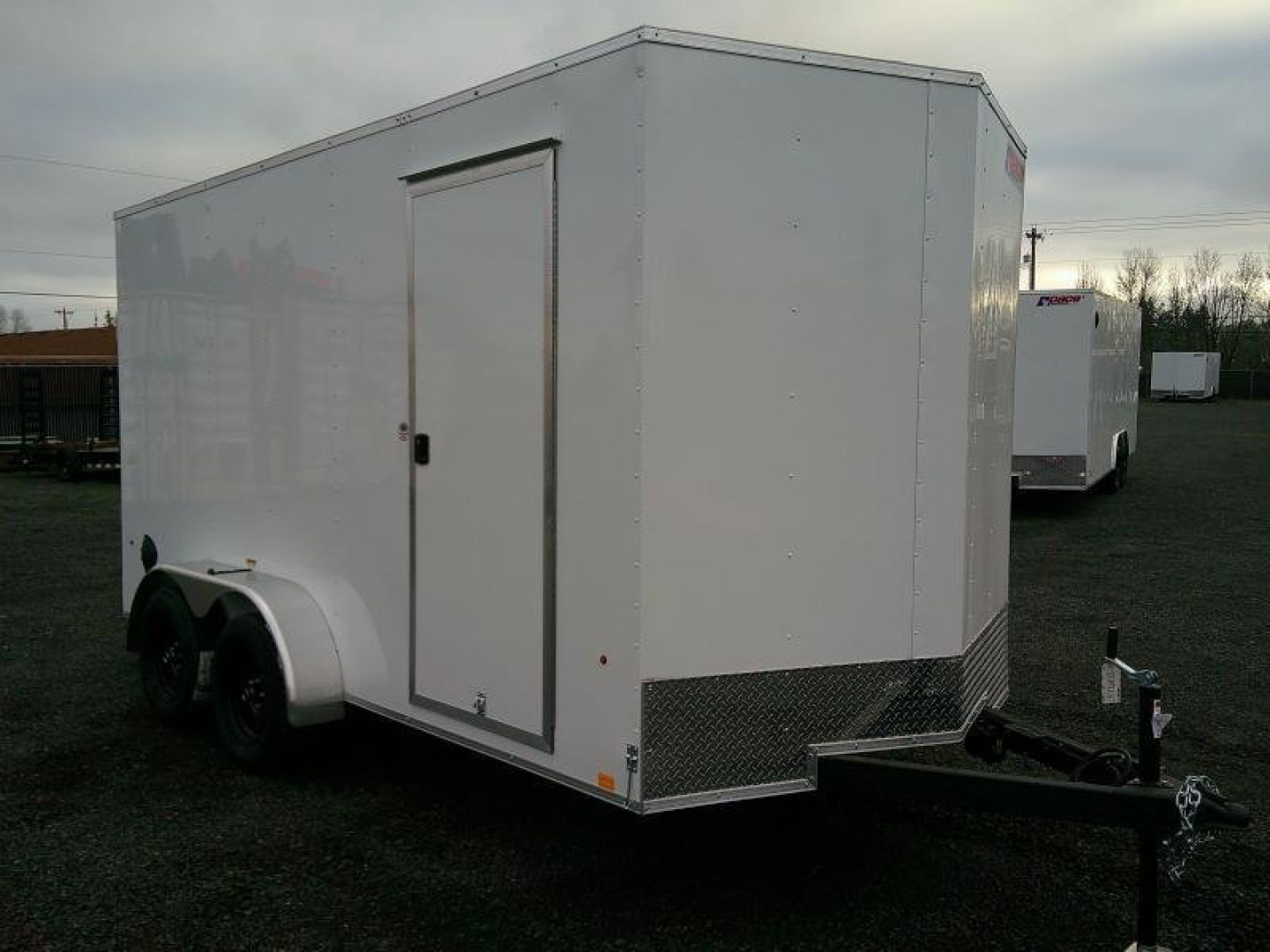 New 7x14 Tandem Axle 7K Enclosed Cargo Trailer