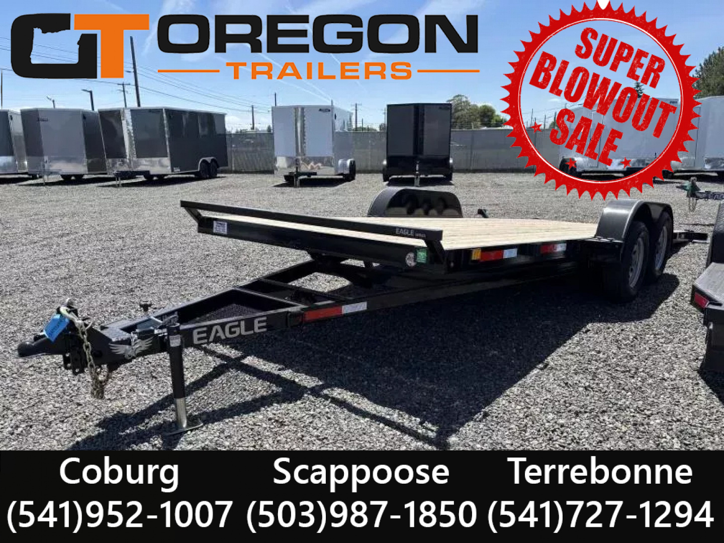 New 7x20 TA 7K Eagle Tilt Trailer