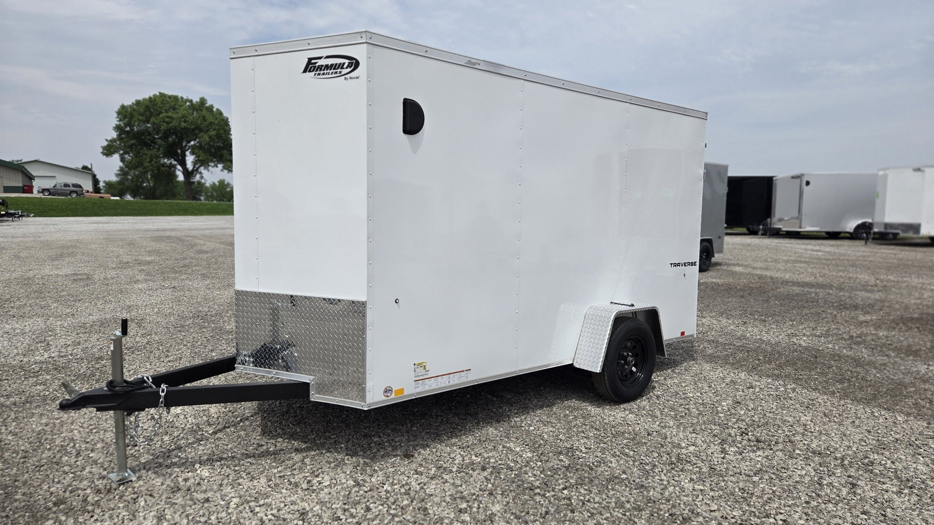 6×12 Enclosed Cargo Trailer