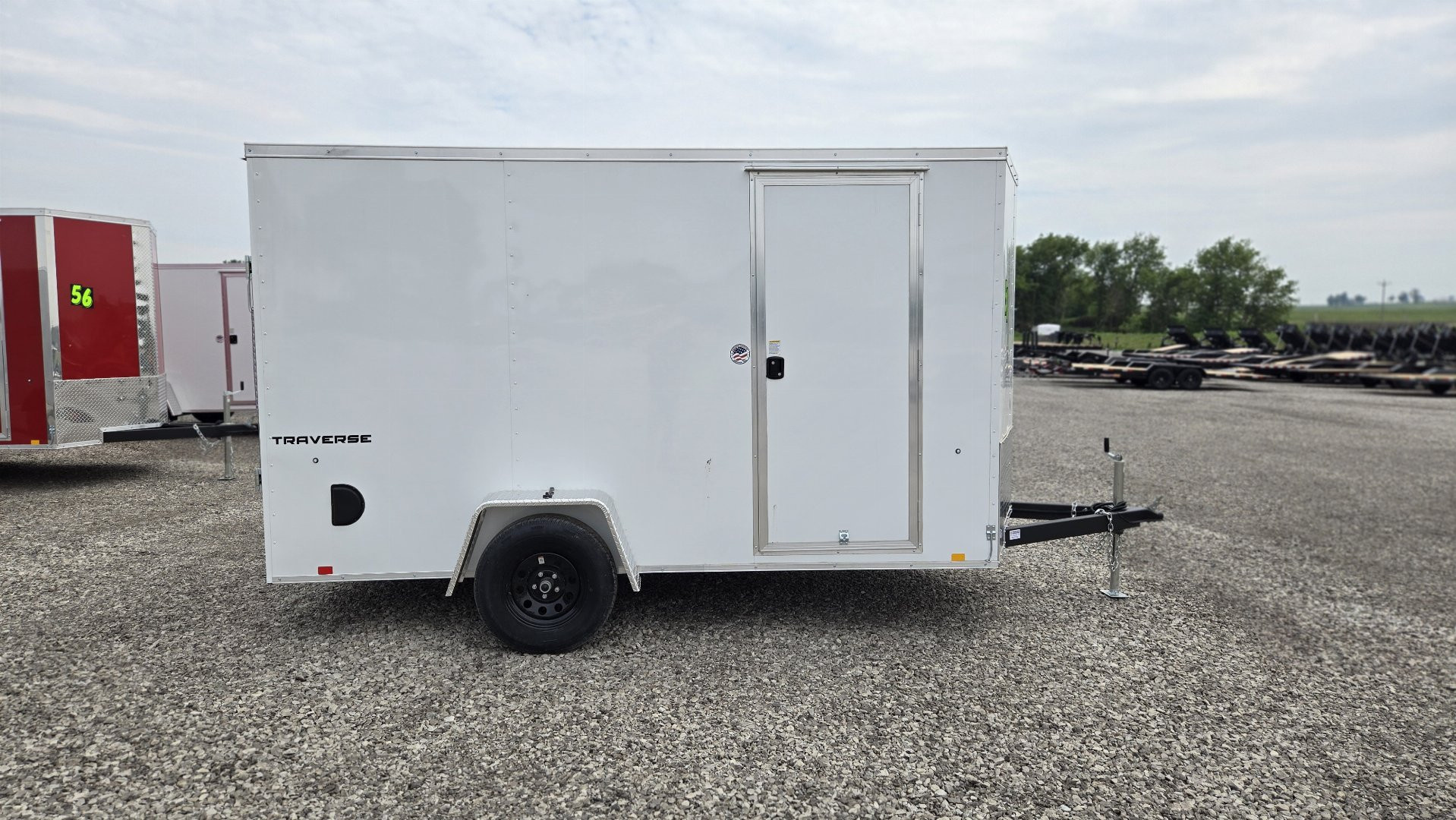 6×12 Enclosed Cargo Trailer photo 2