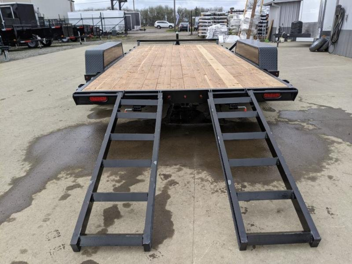 New 2025 EAGLE TRAILERS EFB716TA3 Flatbed Trailer